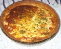 Smoked Haddock & Sweetcorn Tart photo by Jenny Eatwell